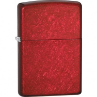 Зажигалка ZIPPO Classic с покрытием Candy Apple Red™, латунь/сталь, красная, глянцевая, 36x12x56 мм купить в 